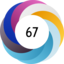 Altmetric score 67