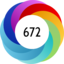 Altmetric score 672