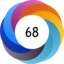 Altmetric score 68