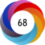 Altmetric score 68