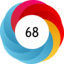 Altmetric score 68