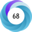 Altmetric score 68