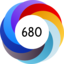 Altmetric score 680