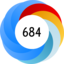 Score 684