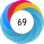 Altmetric score 69