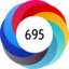 Altmetric score 695