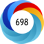 Altmetric score 698