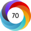Altmetric score 70