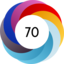 Altmetric score 70