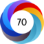 Altmetric score 70