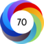 Altmetric score 70