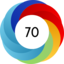 Altmetric score 70