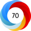 Altmetric score 70