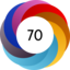 Altmetric score 70