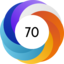Altmetric score 70
