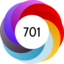 Altmetric score 701
