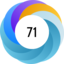 Altmetric score 71