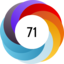 Altmetric score 71