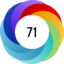 Altmetric score 71