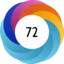 Altmetric score 72
