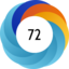 Altmetric score 72