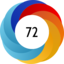 Altmetric score 72