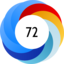 Altmetric score 72