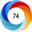 Altmetric score 74
