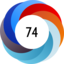Altmetric score 74