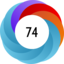 Altmetric score 74