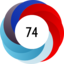 Altmetric score 74
