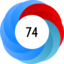 Altmetric score 74