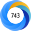 Score 743