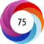 Altmetric score 75
