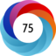 Altmetric score 75