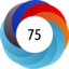 Altmetric score 75