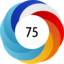 Altmetric score 75