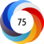 Altmetric score 75