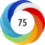 Altmetric score 75