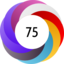 Altmetric score 75