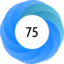 Altmetric score 75