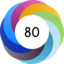 Altmetric score 80