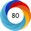 Altmetric score 80