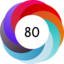 Altmetric score 80
