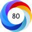 Altmetric score 80