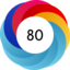 Altmetric score 80