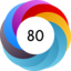 Altmetric score 80