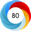 Altmetric score 80