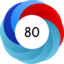 Altmetric score 80