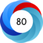 Altmetric score 80